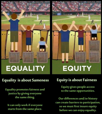 Equity and Equality
