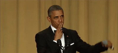 Obama Mic Drop
