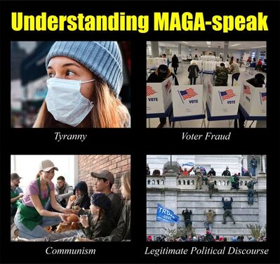 Maga speak
