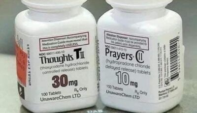 Thoughts and prayers
