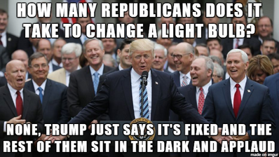 trump light bulb
